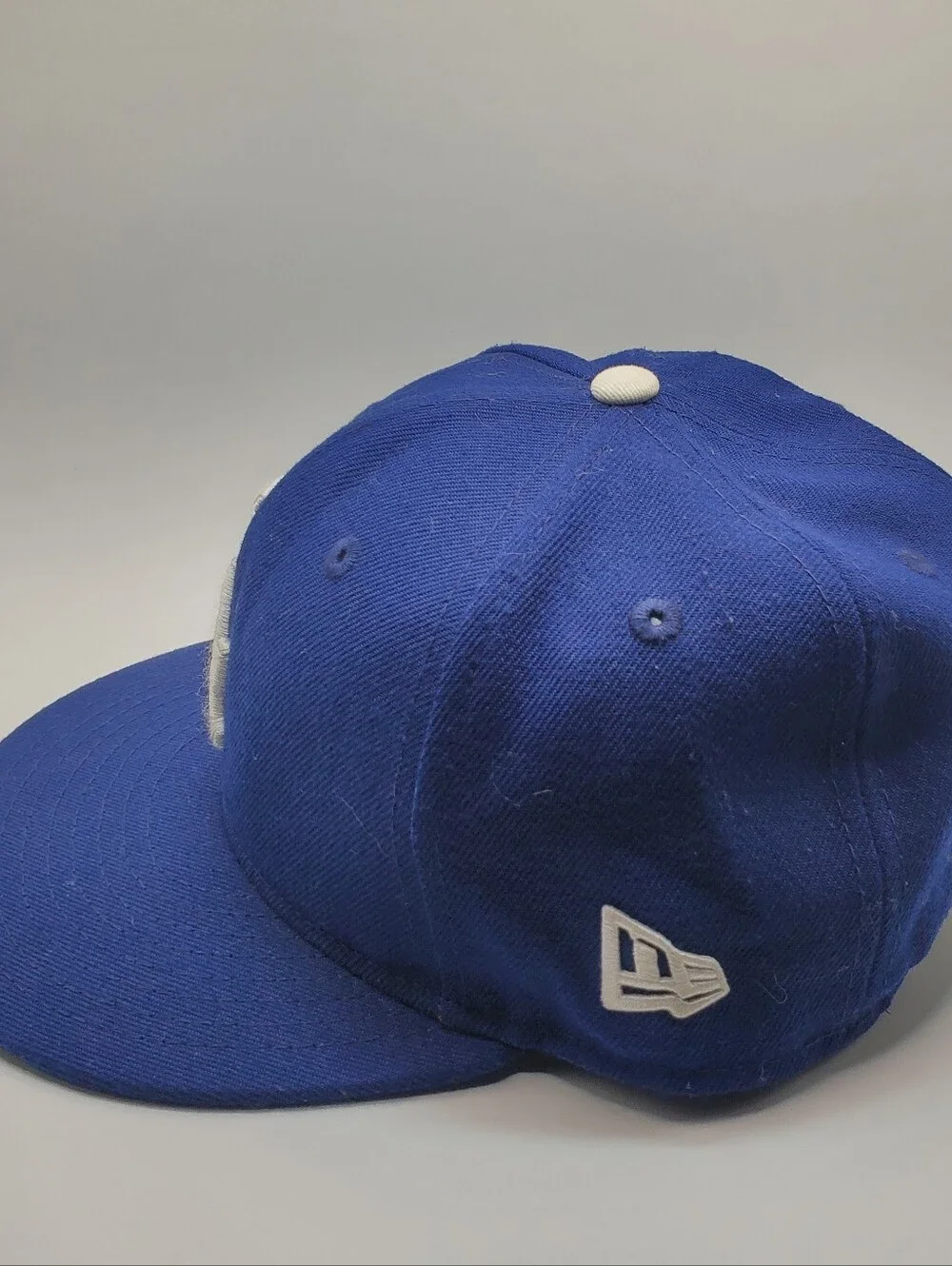 New Era 59FIFTY Los Angeles Dodgers MLB Blue Fitted Kids Cap Hat Size 6 3/4
